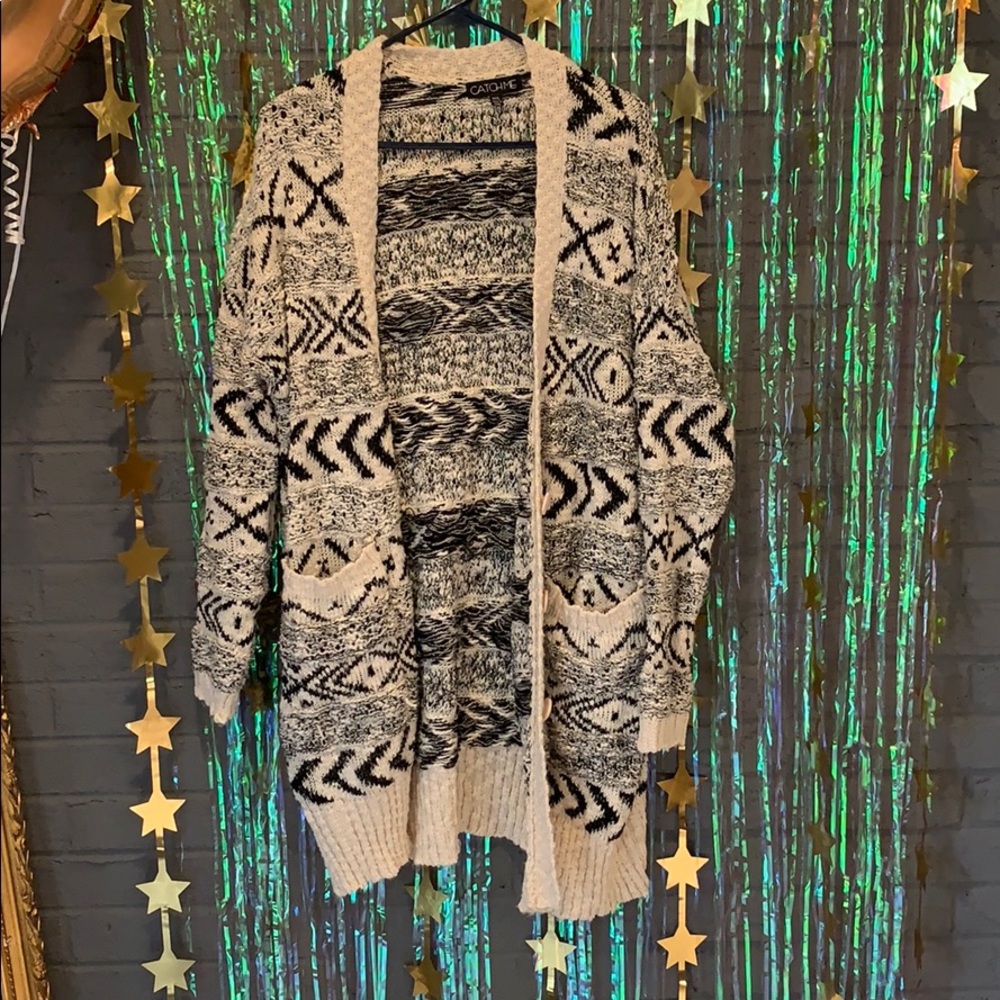 Oversized cardigan